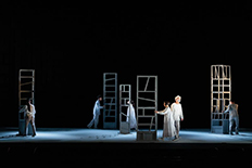 青年劇場「行きたい場所をどうぞ」の舞台より