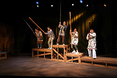 青年劇場「ホモ・ルーデンス-The Players-」の舞台より