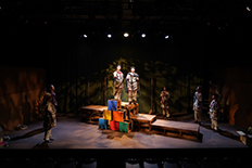 青年劇場「ホモ・ルーデンス-The Players-」の舞台より